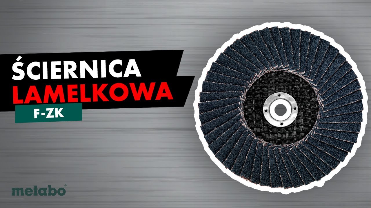 Metabo Ściernica Lamelkowa „ZK-Flexiamant”