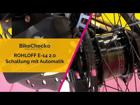Rohloff E-14 2.0 gearshift with automatic function