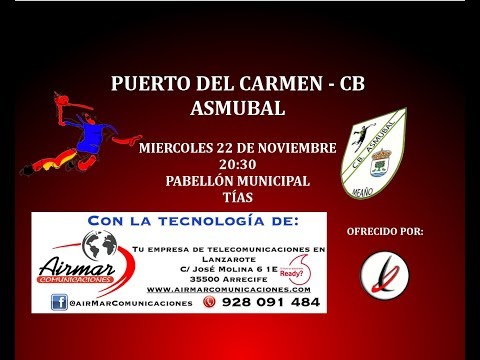 BALONMANO: DHO: Puerto del Carmen - Asmubal Meaño