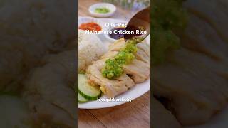Super Easy One-Pot Hainanese Chicken Rice