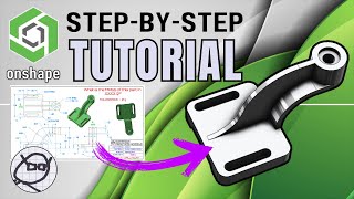 FREE Onshape Tutorial - STEP by STEP