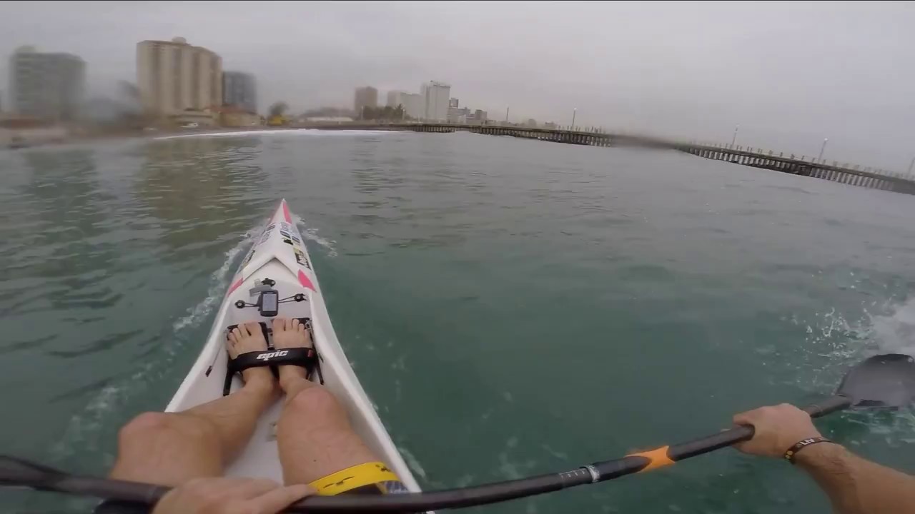 Paddling with Dolphins in Durban