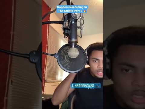 Rappers Recording In The Studio Part 5 🔥 #mustwatch #rapper #youtubemusic #behindthescenes