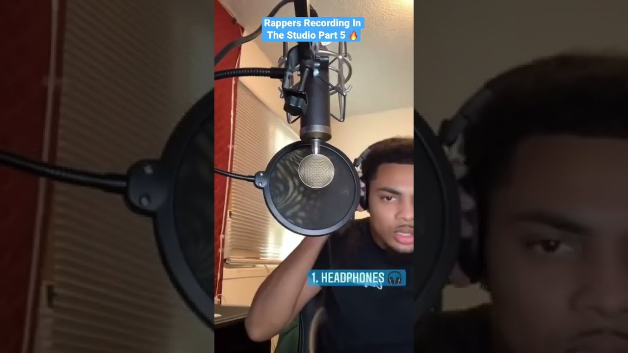 Rappers Recording In The Studio Part 5 🔥 #mustwatch #rapper #youtubemusic #behindthescenes