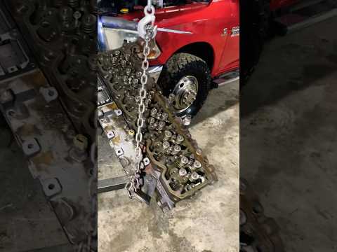 2011 Ram 3500 6.7 Cummins head gasket replacement 🤙🏼 #cummins