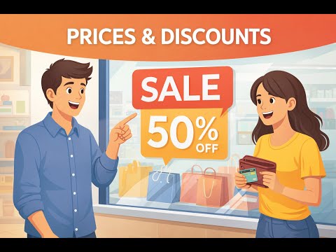 Shopping in English: Clothes, Prices & Discounts 🛍️👗