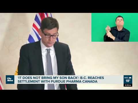 British Columbia Vs Purdue Pharma Canada