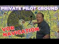 VOR Navigation Your Position Relative To The Station Private Pilot Ground School