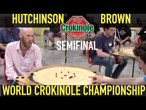 2023 World Crokinole Championship - Semifinal - Hutchinson v Brown