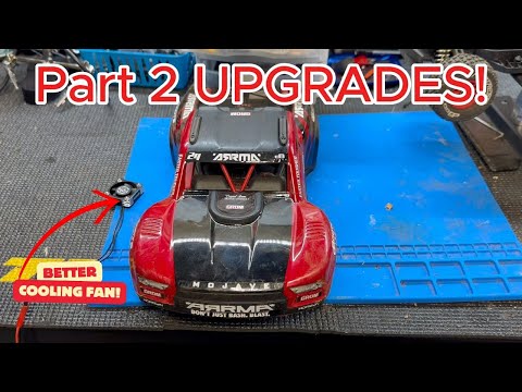 Part 2 UPGRADES to Arrma Mojave Grom!