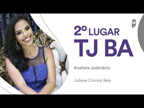 TJ BA: Juliane Correia Reis, approved in 2nd place for Analyst - Occupational Safety Engineer.