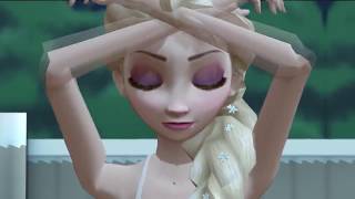 Frozen 2-Frozen Elsa Making Sandwich Jack Frost Eats All!(Love is an Open Door)