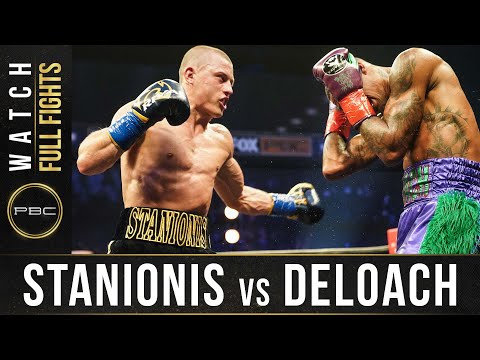 Stanionis vs DeLoach FULL FIGHT: November 4, 2020 - PBC on FS1