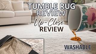 Tumble Rug REVIEW - Best Washable Rug UP-CLOSE Look
