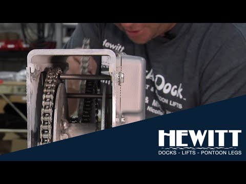 How to Replace the Bottom Chain on a Hewitt 1501, 2001 & 2501 Winch
