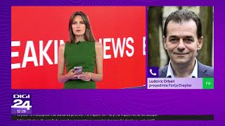 Ludovic Orban, atac dur la Veștea: „Se milogește de mână cu Neacșu pentru voturi”