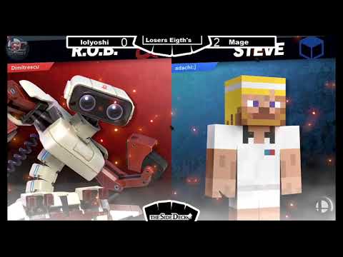 The Side Deck Smash #70 - PercKong (R.O.B.) VS Adachi (Steve) - SSBU Winners Finals