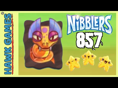 Fruit Nibblers Level 857 - 3 Stars Walkthrough, No Boosters