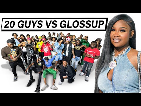 20 GUYS VS 1 RAPPER: GLOSSUP