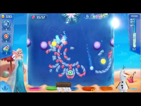 Frozen Free Fall: Icy Shot Bonus Level 85-1 ☃☃☃