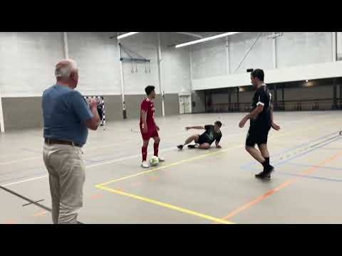 The match h6 - fc zaanstad h1 (1e helft)