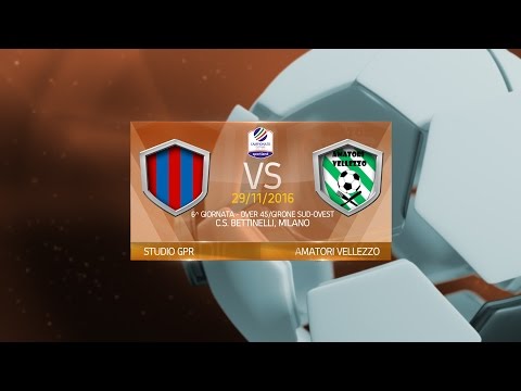 CAMPIONATO C7 OVER 45   Studio GPR vs Amatori Velluzzo