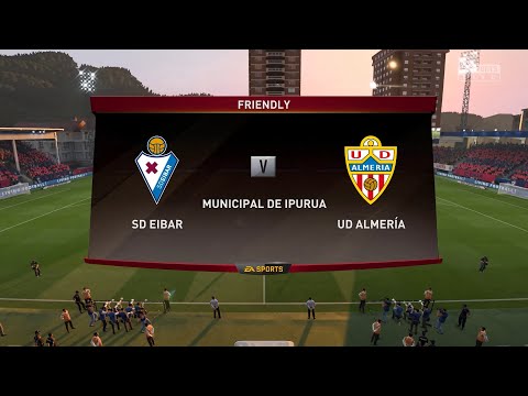SD Eibar Vs UD Almeria Segunda Division Match Full HD Gameplay.