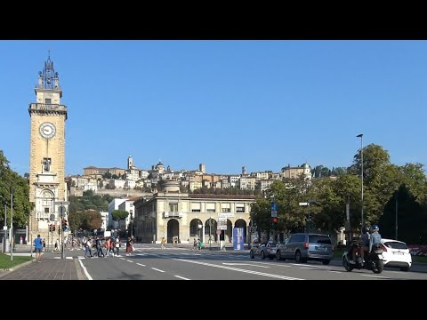 "Bergamo:  Bassa / Alta e parte medievale". Italia in 4K