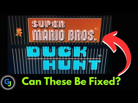 Can You Fix An NES Console That Has Weird Lines When Playing Games?