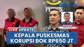 Kepala Puskesmas Kebun IX Muaro Jambi dan Bendahara Ditahan Buntut Korupsi Rp650 Juta Dana BOK