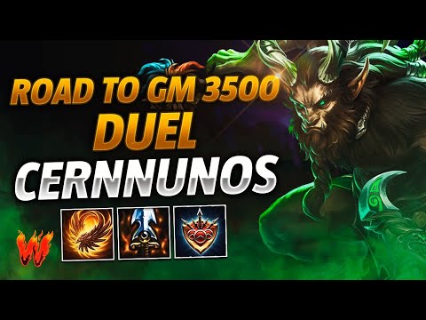 CERNUNNOS, AQUI NO SE PERDONA - Warchi - Smite Duel Road to GM 3500