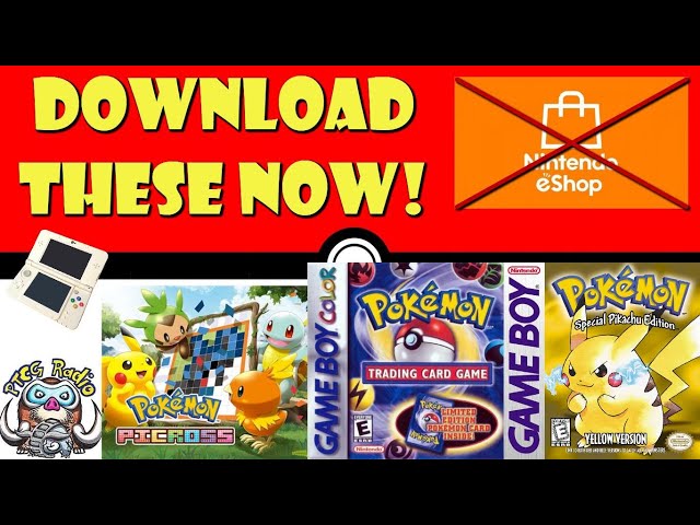How To Play Old Pokemon Games On Switch How To Play Old Pokemon Games On Switch