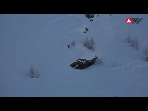 Winning Run 2020 Verbier Freeride Week Juniors by Dynastar 2* SKI WOMEN U-14 - Elfy Rouiller (SUI)