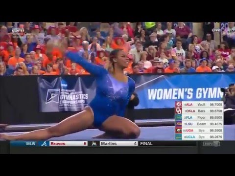 Kennedy Baker (Florida) 2016 Floor Super Six Finals 9.825