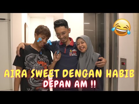 AIRA SWEET DENGAN HABIB DEPAN AM !! - BBQ KELUARGA BARU !