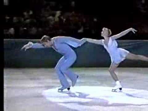 Belousova Protopopov 1985 Worlds Pro TP "Nocturn"