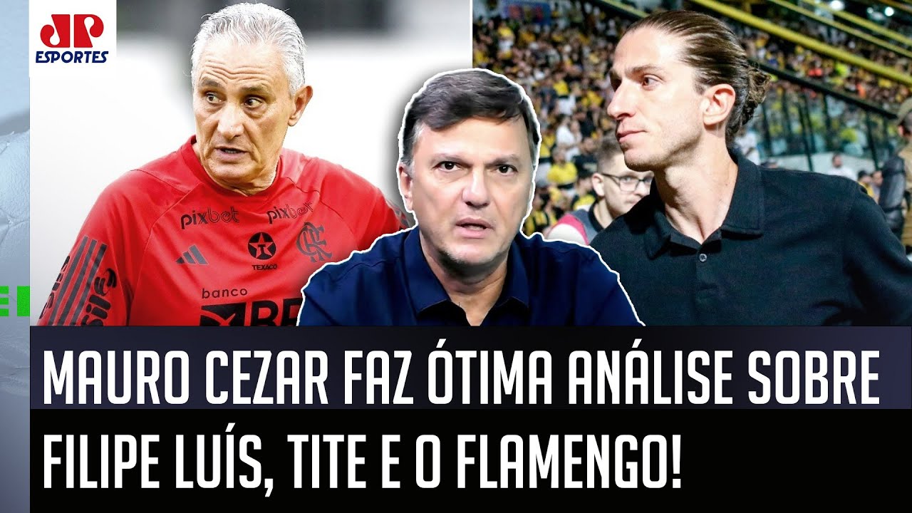 "A FORMA como o Flamengo SE TRANSFORMOU com o Filipe Luís DIZ MUITO sobre o Tite!" Mauro Cezar OPINA
