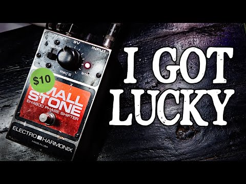Electro-Harmonix Small Stone EH4800 Phase Shifter V4 with Status LED 1998 - 2006 - Black/Orange image 2