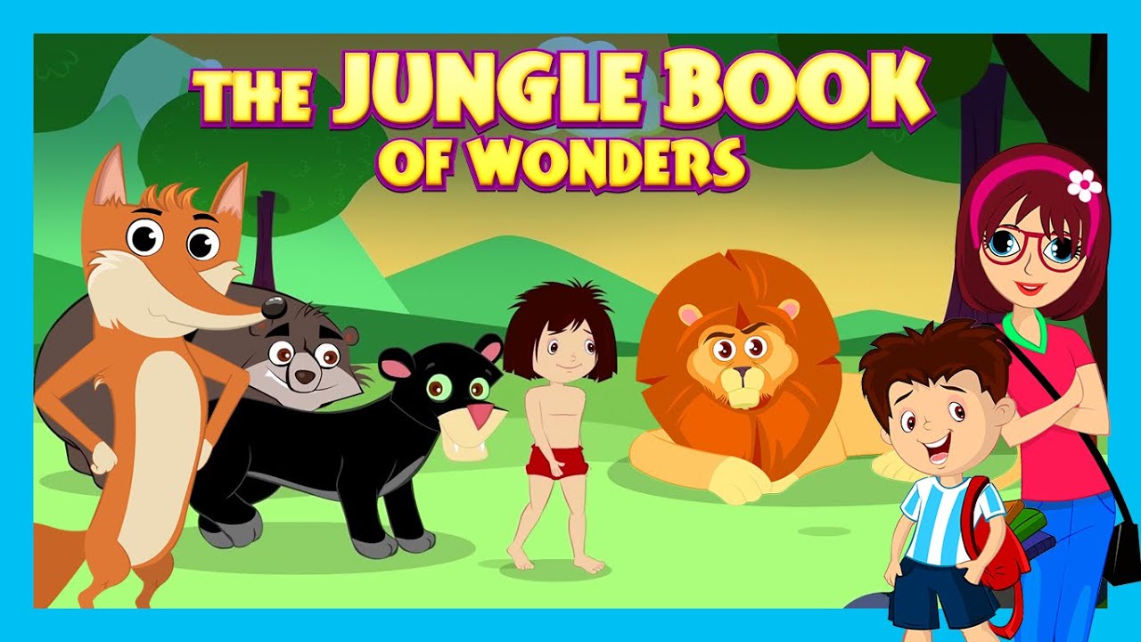 The Jungle Book of Wonders | Top 3  Jungle Stories for Children | English Stories