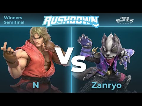 Rushdown 49 - HMO | N (Ken) vs Zanryo (Wolf) Winners Semifinals - SSBU