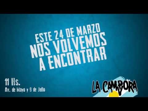 Este 24 de Marzo nos volvemos a encontrar - La Cámpora - 11hs Av de Mayo y 9 de Julio