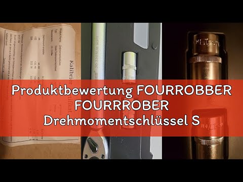 Produktbewertung FOURROBBER FOURRROBER Drehmomentschlüssel Set 25-220 Nm,1/2" (12.6 mm) Sparset inkl