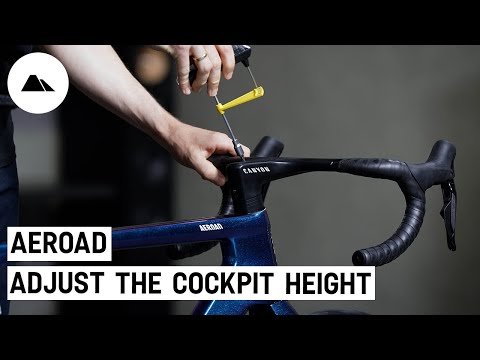 How to adjust the cockpit height of your new Aeroad
