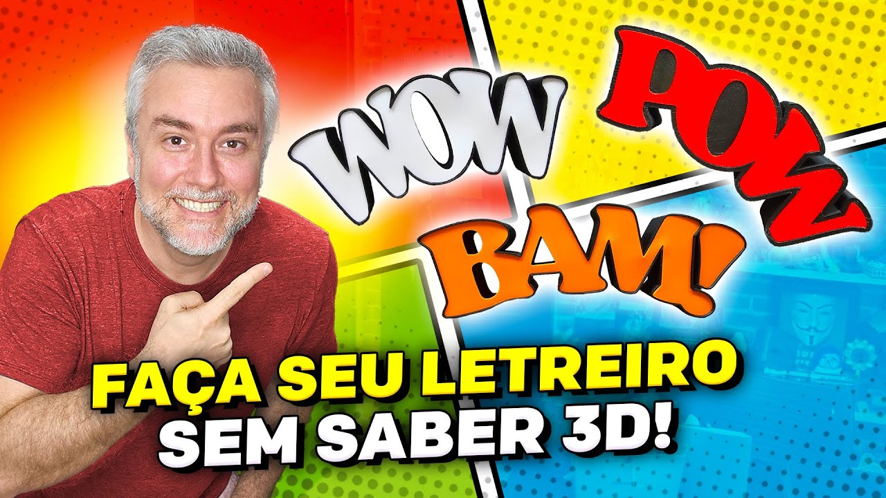 Letra Caixa na Impressora 3D – Simples, Rápido e Perfeito para Qualquer Projeto!