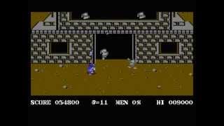 Commando on the Commodore 64 C64 Computer Game Play