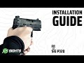 Sig P320 F8 Night Sight Installation