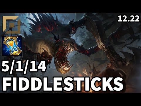 Fiddlesticks Top vs Gangplank - KR Master | Patch 12.22