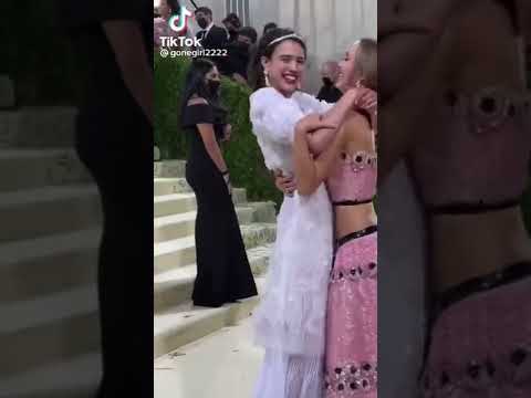 lily rose depp at the met gala cr: @gonegirl2222 on tiktok