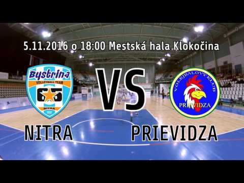 POZVANKA volejbal Nitra vs Prievidza 11/2016