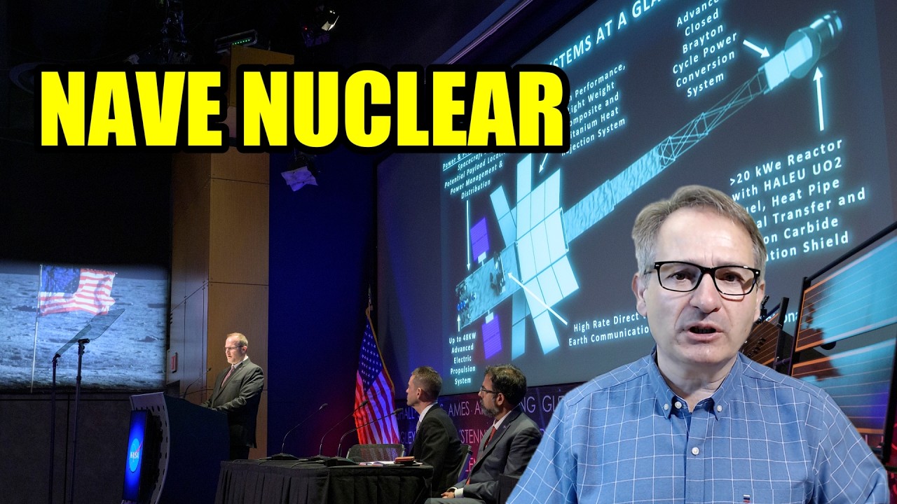 Así será la NAVE NUCLEAR de la NASA con destino MARTE Space Reactor 1 Freedom